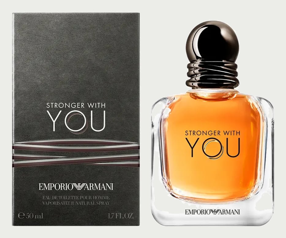 Armani Beauty Perfume Masculino Stronger With You Eau de Toilette 50ml
