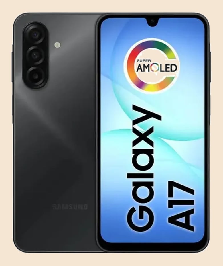 Celular Samsung Galaxy A17 Com Ia, 256gb, 8gb Ram, Câm De 50mp, Tela De 6.7 , Nfc, Ip54 - Preto 4G