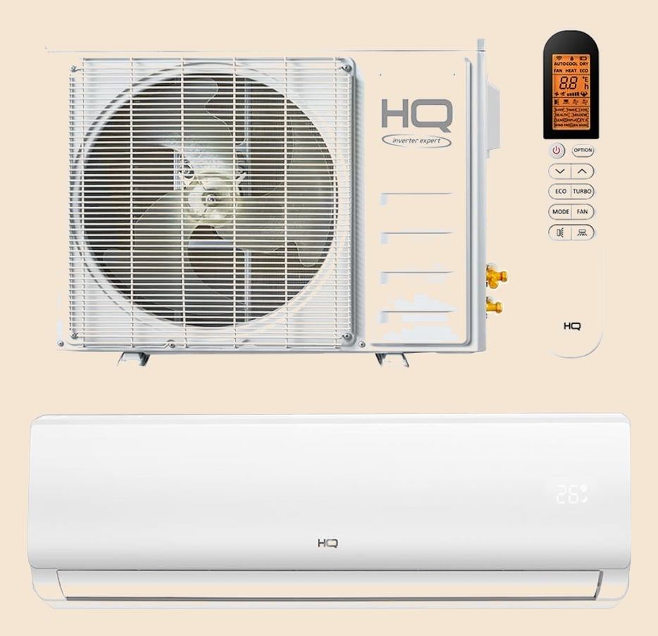 Ar Condicionado Split HQ Hi Wall Inverter 12.000 BTU/h Quente e Frio Monofásico Branco VIHT12KCH3S2S23 - 220V