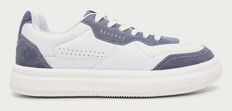 Tenis Reserva Troy Masculino Branco cinza