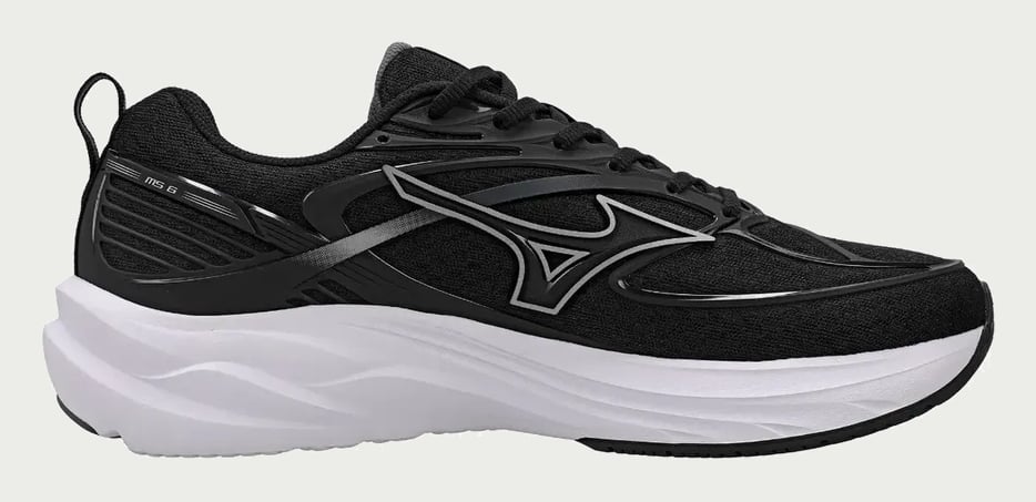 Tênis Masculino Space 6 Mizuno 90-preto Liso 40 Br