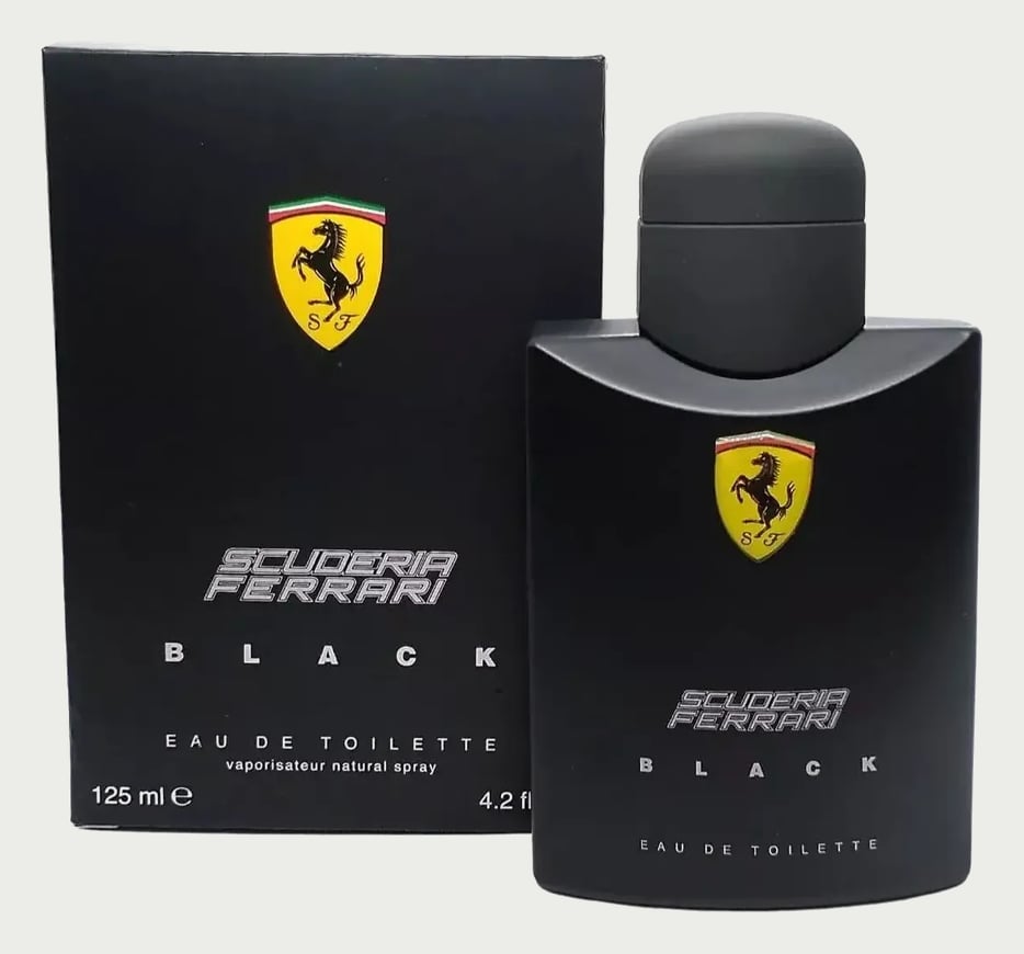 Perfume Ferrari Black Masculino Edt - 125ml