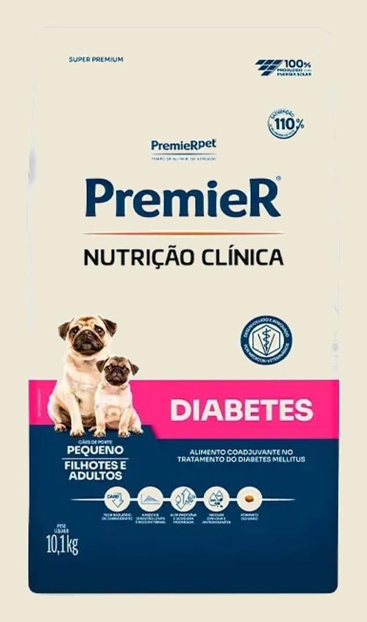 PremieRpet Nutrição Clínica Diabetes Cão Ração Seca 10,1kg