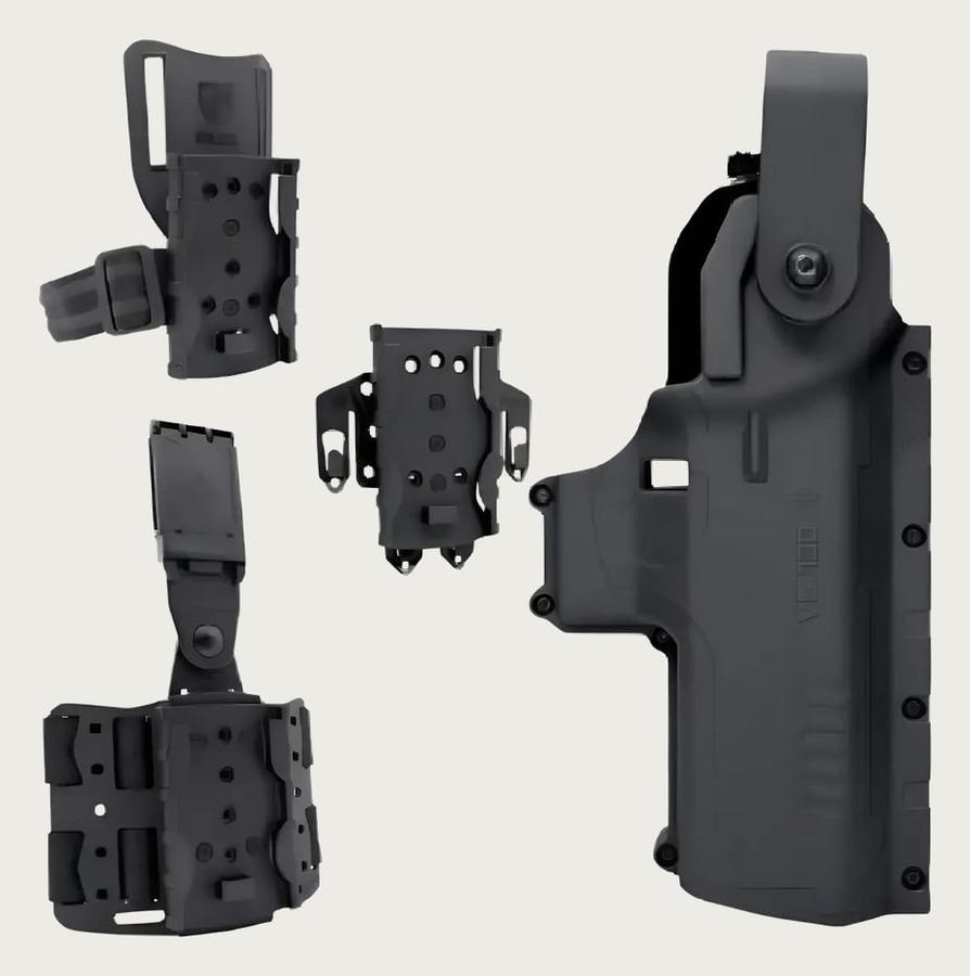 Kit Hammer Pro Speed Mid-ride G19, G22, G17 E G23 Cor Preto Orientação Da Mão Destro