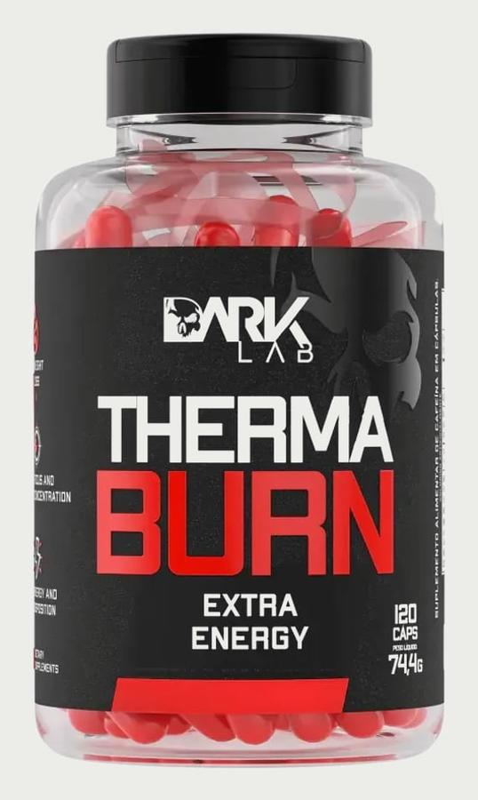 Termogênico Therma Burn 210mg De Cafeína 120 Caps Dark Lab Sabor Sem sabor