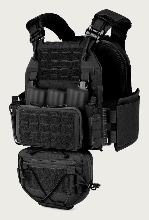 Colete Tático Votagoo Airsoft Modular Molle Nylon S-ms Pro
