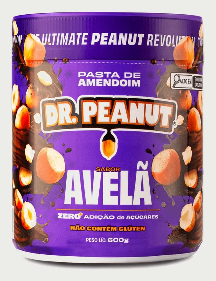 Pasta de Amendoim com Whey Protein 600g Dr Peanut