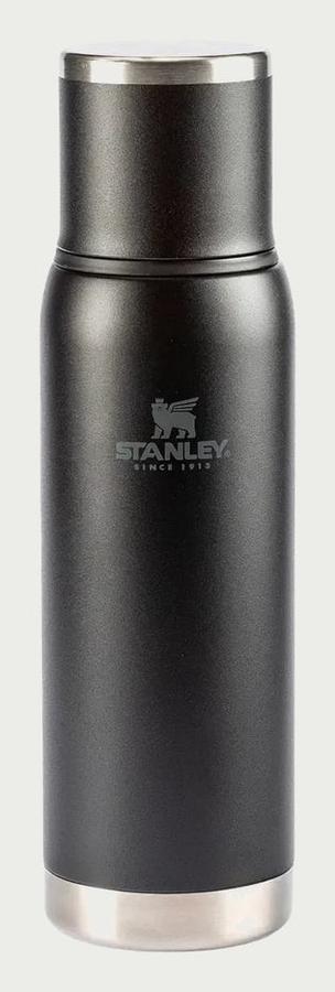 Garrafa Térmica Stanley Adventure 2.0 com Tampa Antivazamento Matte Black 1L