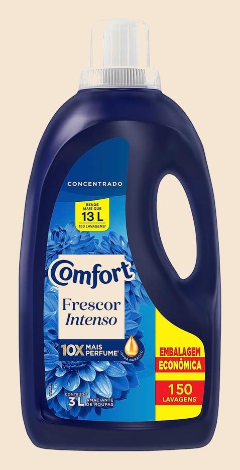 Comfort Amaciante Concentrado Frescor Intenso 3L