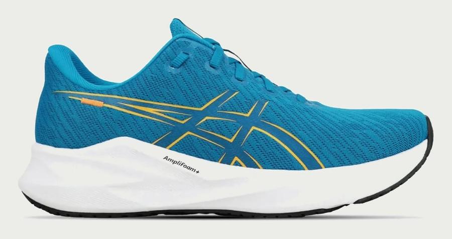 Tênis Masculino Versablast 4 Asics Azul Liso 42 Br