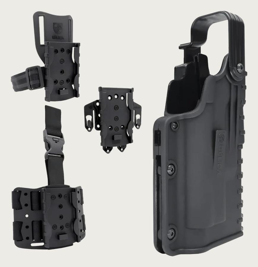 Kit Black Ops-sp Speed Mid-ride Fita Em Tecido Pmsp - Bélica