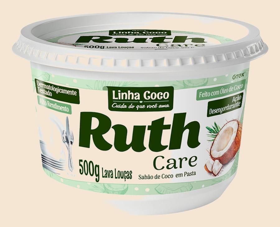 Sabão em Pasta Coco Ruth - 500G