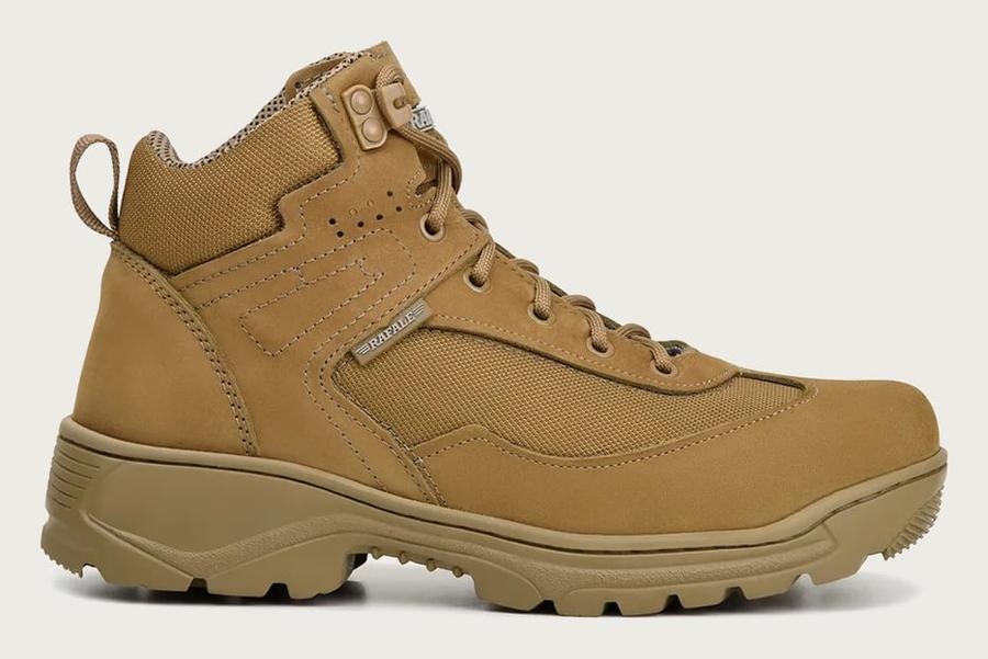 Bota Tática Militar Combat Rafale Coyote Caqui 8015 Trilha