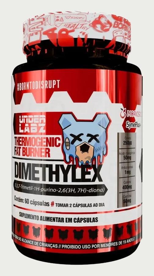 Dimethylex 60 cápsulas Under Labz - Termogênico sem sabor
