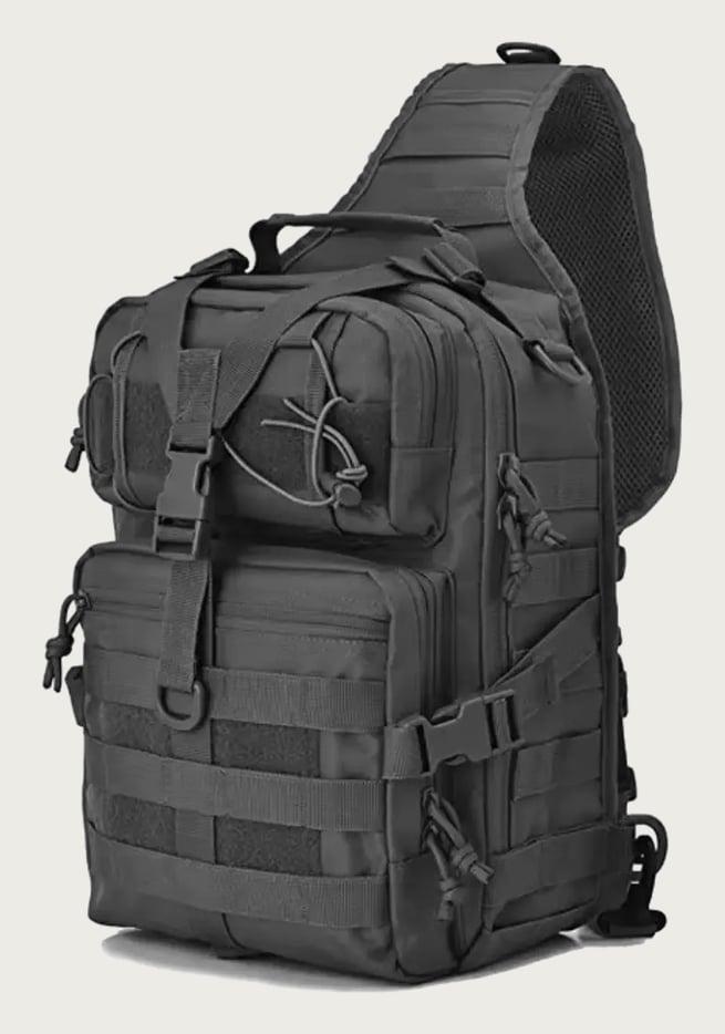 Mochila Tática Transversal 20l Militar À Prova D'água