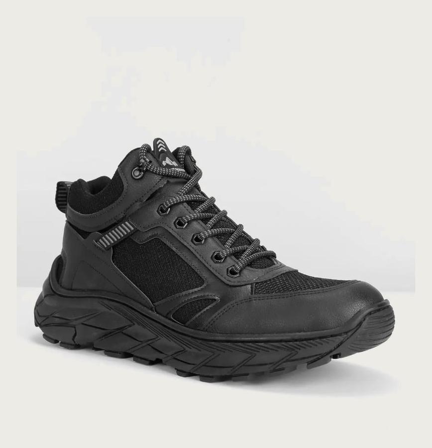 Bota Adventure Masculina Preta Coturno Trilha