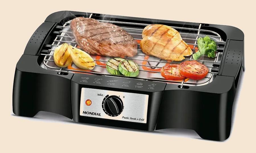 Churrasqueira Elétrica, Mondial, 1200W - CH-07
