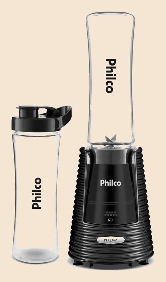 Liquidificador Philco Portátil 2 Squeezes 400W PLQ04A