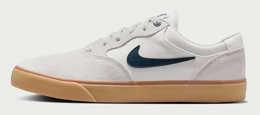 Tênis Nike Sb Chron 2 Masculino Cinza/branco 41 Br