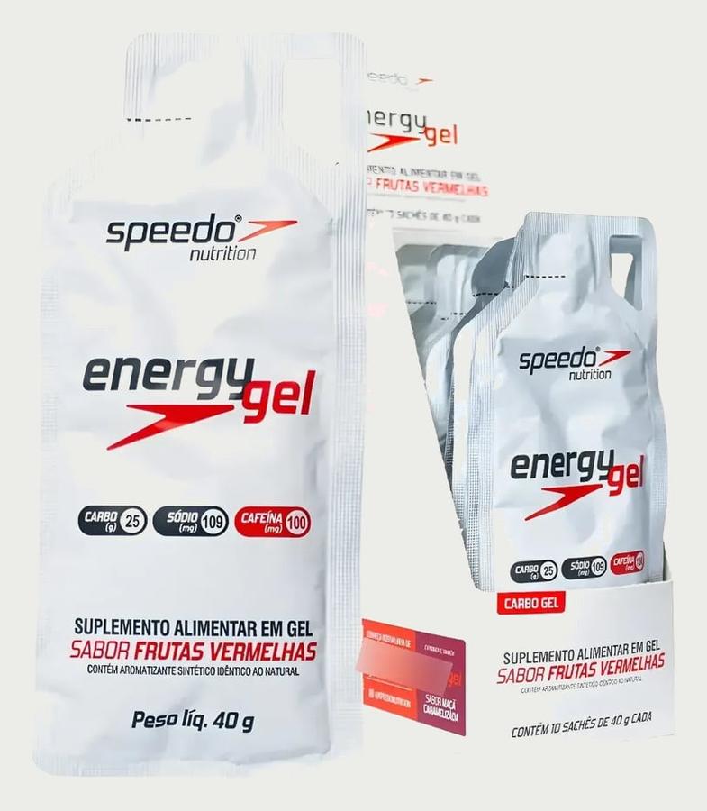 Energy Gel Z2 Speedo Frutas Vermelhas Box 10uni Frutas Vermelhas