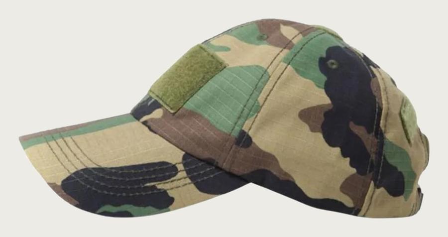Boné Tático Forhonor Woodland Com Regulagem