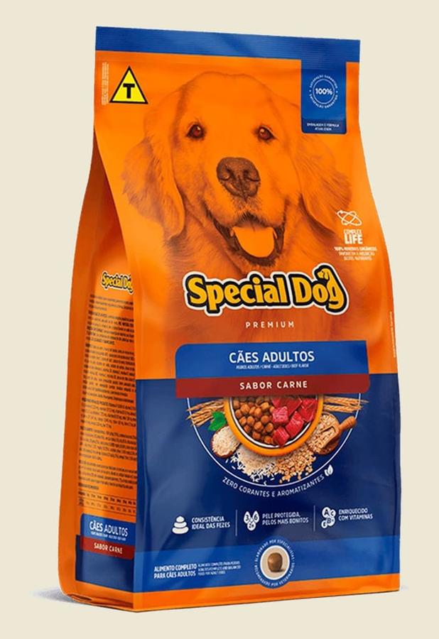 Ração Special Dog Premium Cães Adultos Carne 10,1kg