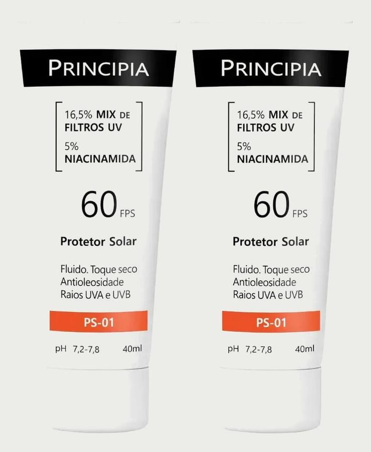 Principia Kit Protetor Solar Facial Ps-01 Fps60