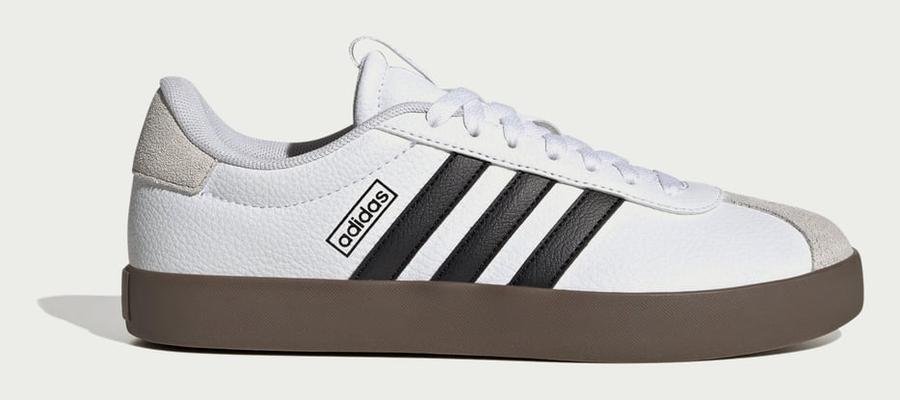 Tenis Adidas Vl Court 30 Feminino Branco preto