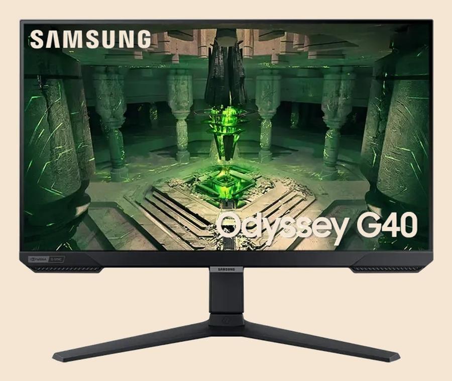 Monitor Gamer Samsung Odyssey G40 27 , 240 Hz, 1ms, Ajuste De Altura, Gsync, Freesync,hdmi, Dp, Fhd, Preto