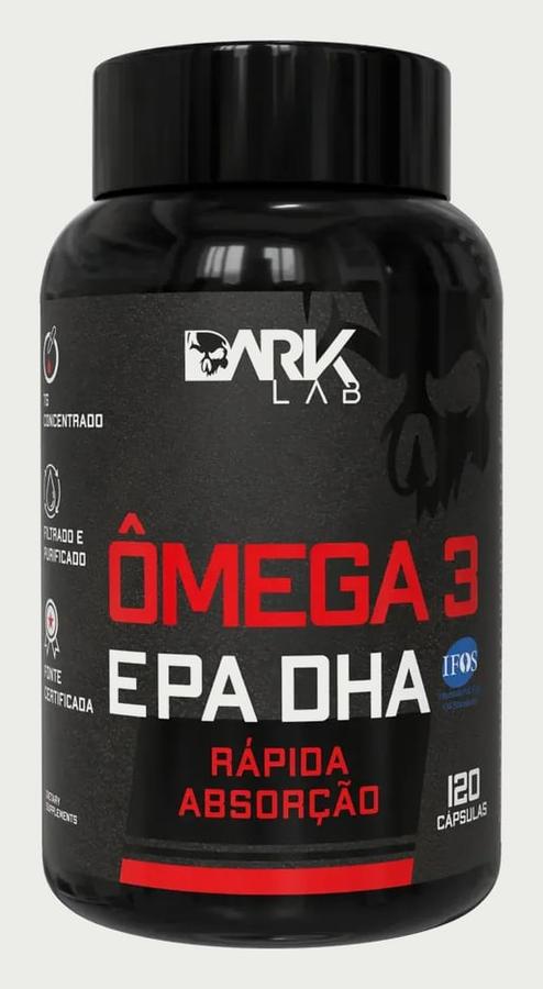Ômega 3 Epa Dha 120 Cápsulas Dark Lab