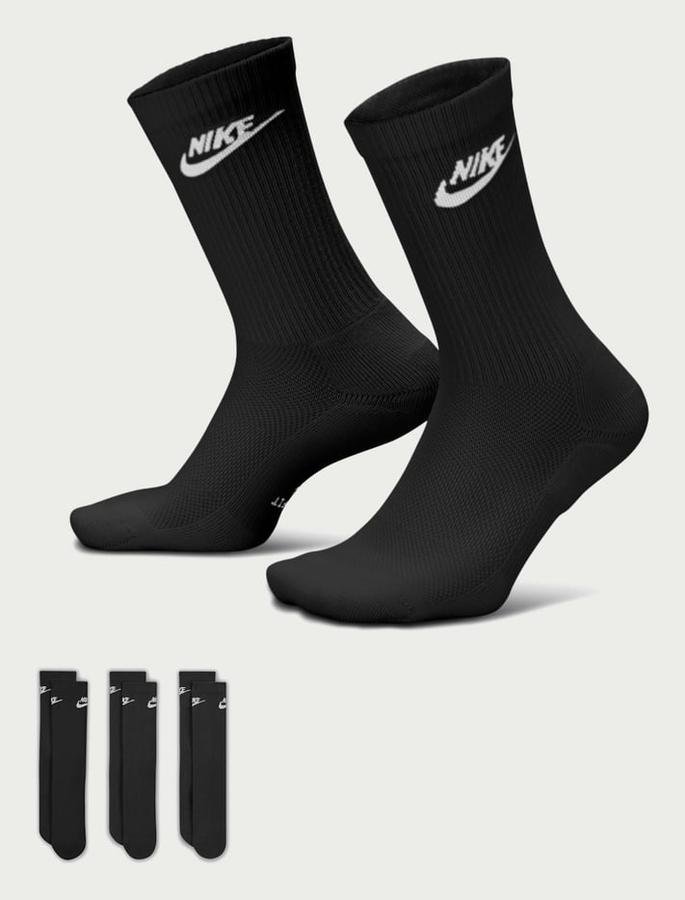 Meia Nike Everyday Elevate (3 Pares) Unissex