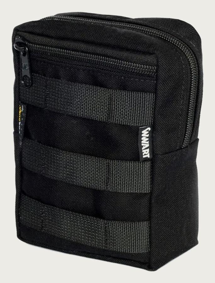 Bolso Tático Preto Modular Molle Wwart Cordura 1000d Preto