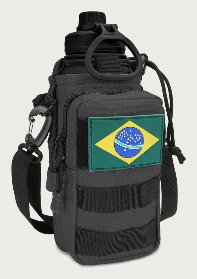 Garrafa Térmica Modus 950ml Modus Inox 304 Com Bolsa Molle