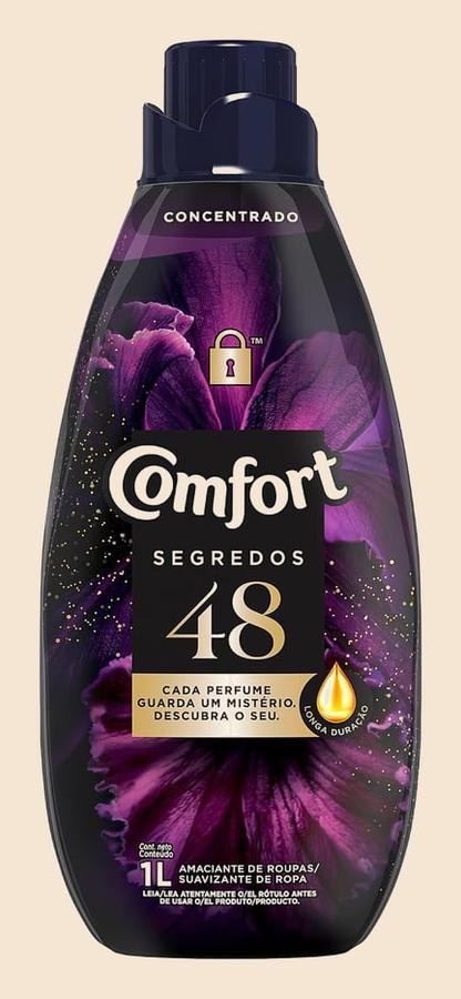 Amaciante Concentrado Comfort 48 Segredos 1L