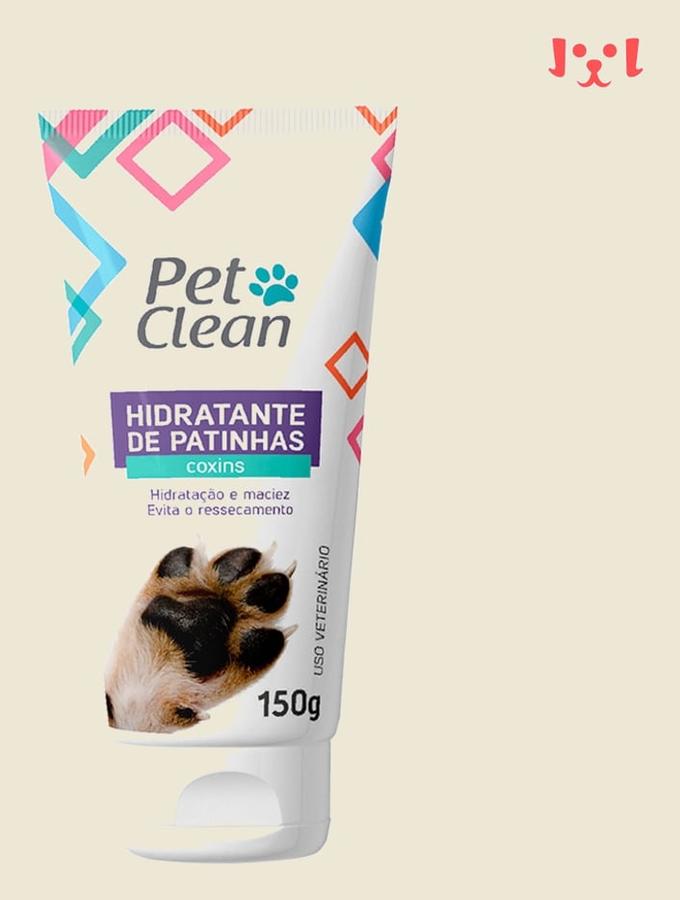 Hidratante De Patinhas Patas Cachorro E Gatos Pet Clean 150g