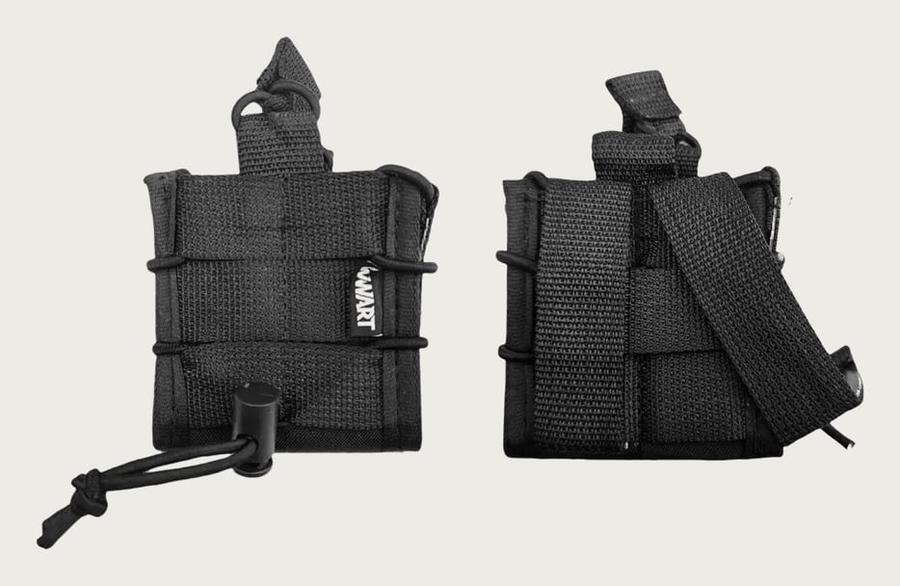Wwart Tactical Porta Algemas Bolso Modular Fast Mag Rígido Preto