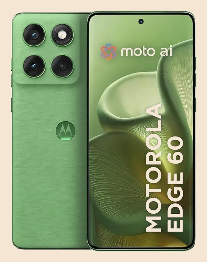 Smartphone Motorola Edge 60 5g - 512gb 12gb Ram+12gb Ram Boost Tela Quad-curve Moto Ai 50mp Sony Camera Ultrarresistencia Militar Ip68 + Ip69 - Verde