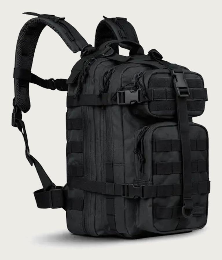 Mochila Bolsa Reforçada Tática Assault 2.0 Invictus - 30 Litros Cor Preto