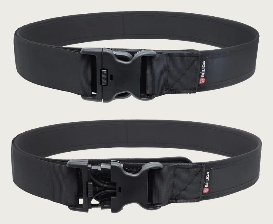 Cinto Tático Police Bélica Guarnição Antichama Cordura Preto