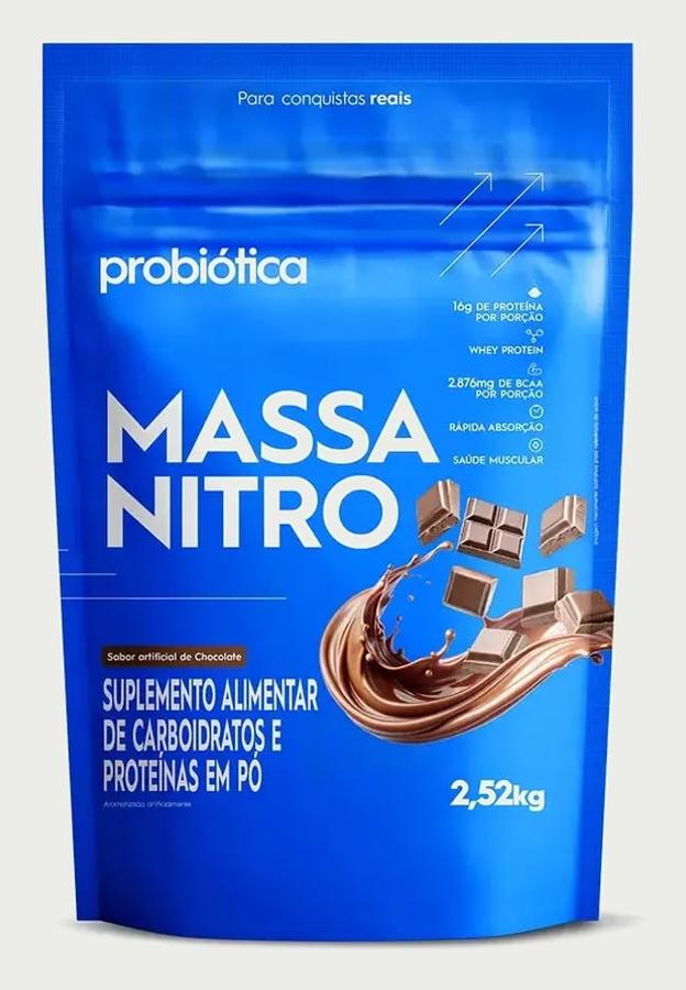 Hipercalórico Massa Nitro 2,52kg probiotica