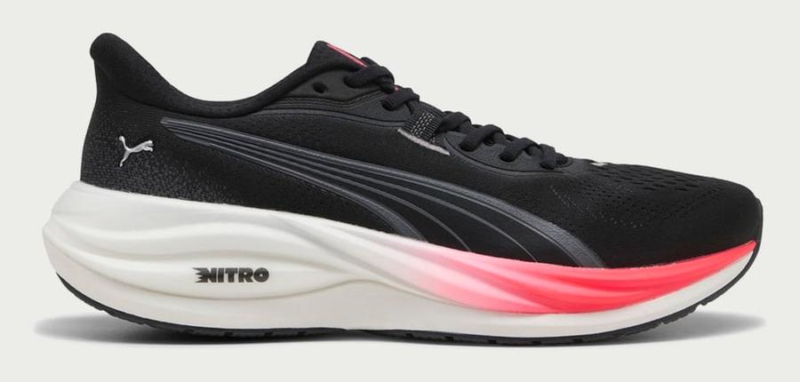 Tenis Puma Electrify Nitro 5 Preto vermelho