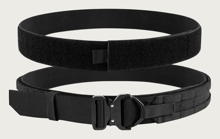 Cinto Tático Votagoo Duplo Militar Molle Fivela Rápida Nylon