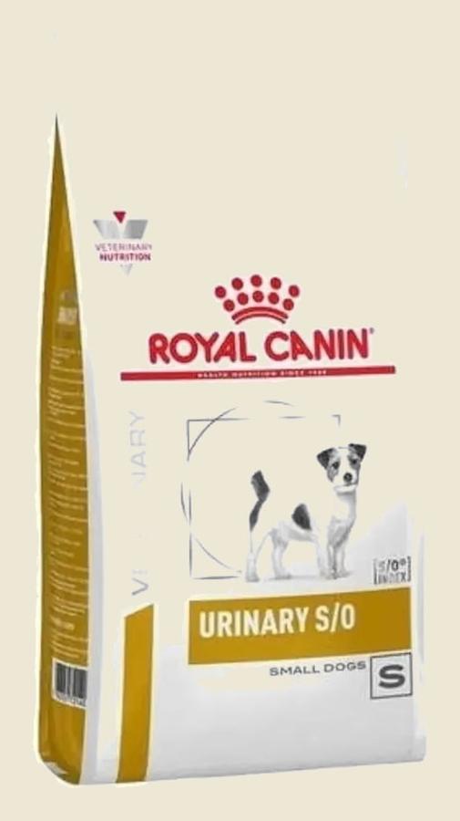 Ração Royal Canin Veterinary Diet Canine Urinary S/O para cão adulto de raça pequena sabor mix de 2 kg